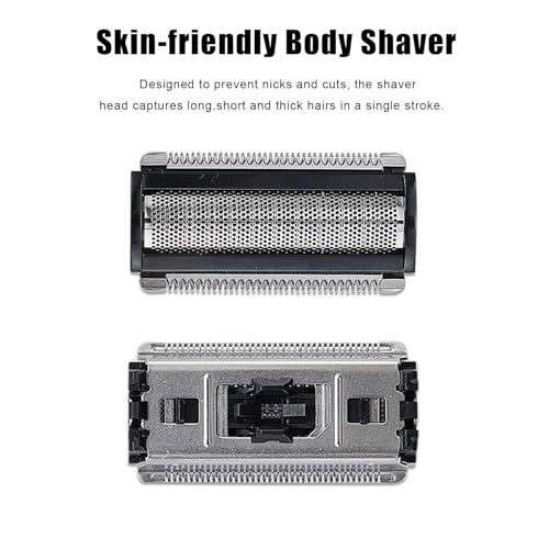 Sodaer Replacement Foil Blade Compatible with MANSCAPED The Lawn Mower 5.0 Ultra Hair Trimmer,Stainless Steel Groin Hair Foil Shaver Head for Close Body Hair Grooming,2 Pack - Image 2