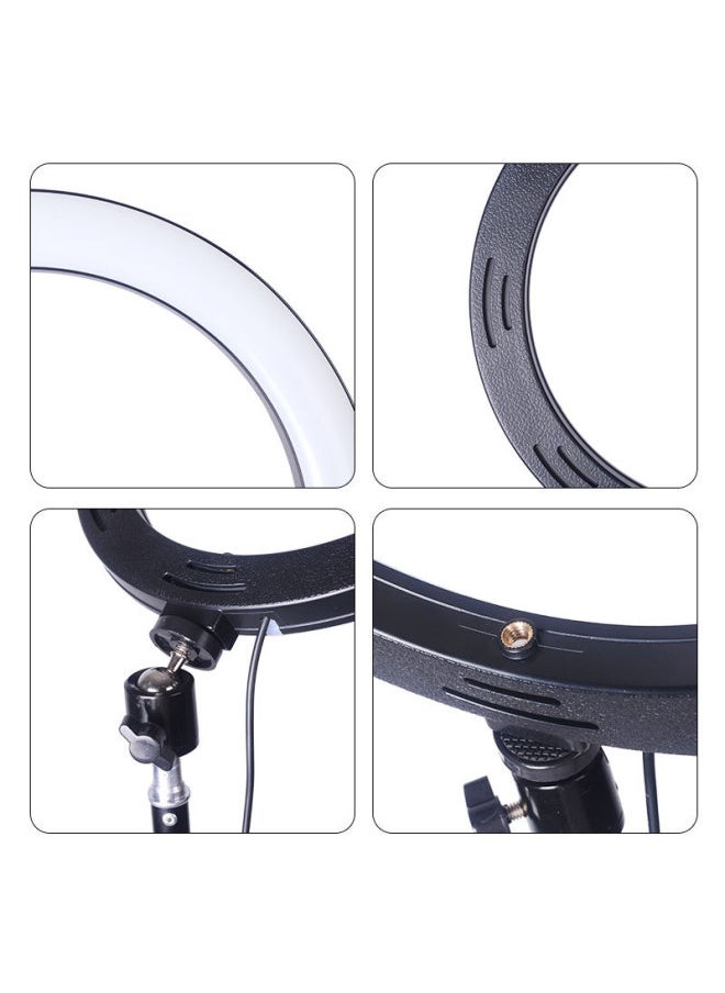 Generic - Direct Supply 10 Inch Net Red Live Beauty Fill Light 26cm Mobile Phone Shooting LED Ring Light Spot-Light Source Color:10 Inch Ring Lamp - Image 1