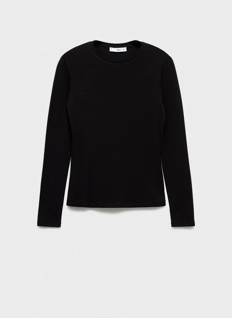 Mango  Long sleeve T-shirt for Women | Best Price UAE