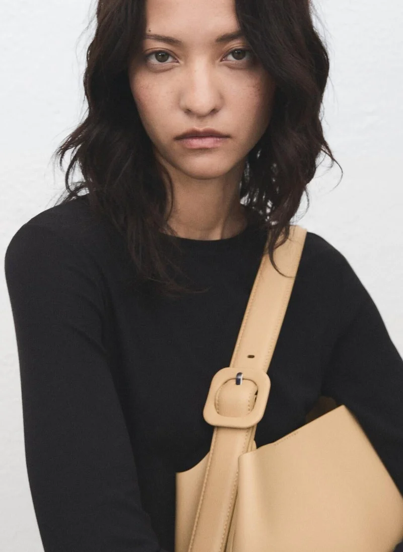 MANGO Long sleeve T-shirt