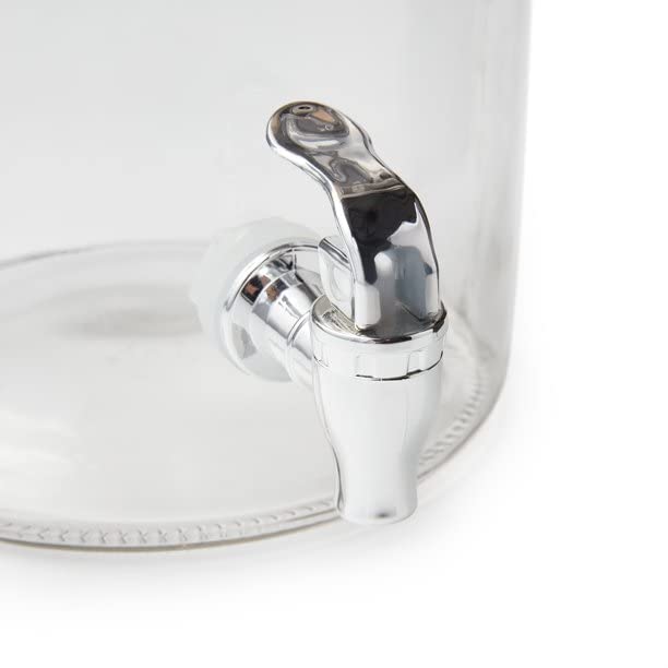 ARUZEN Glass Dispenser JAR with Cork LID 5 LTR - Image 3
