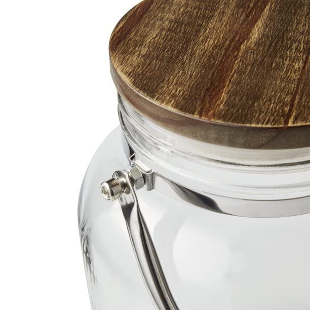 ARUZEN Glass Dispenser JAR with Cork LID 5 LTR - Image 4