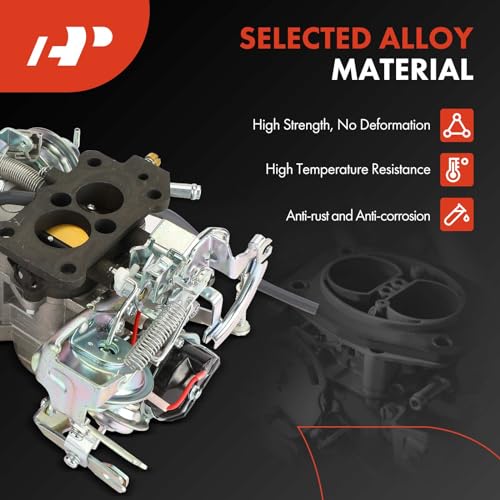 A-Premium 2 Barrel Carburetor Compatible with Toyota Corolla 1995-2001, Tercel 1990-1994, Replace# 2110011850, Electric Choke - Image 4