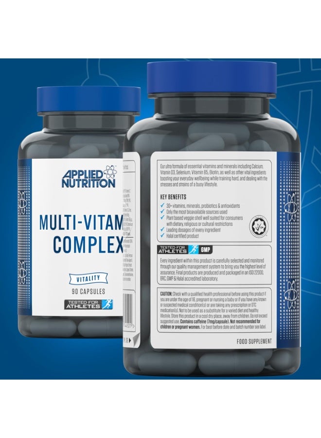 أبلايد نيوتريشن مجموعة متعددة الفيتامينات – 90 كبسولة – 90 جرعة – بدون نكهة - Image 3