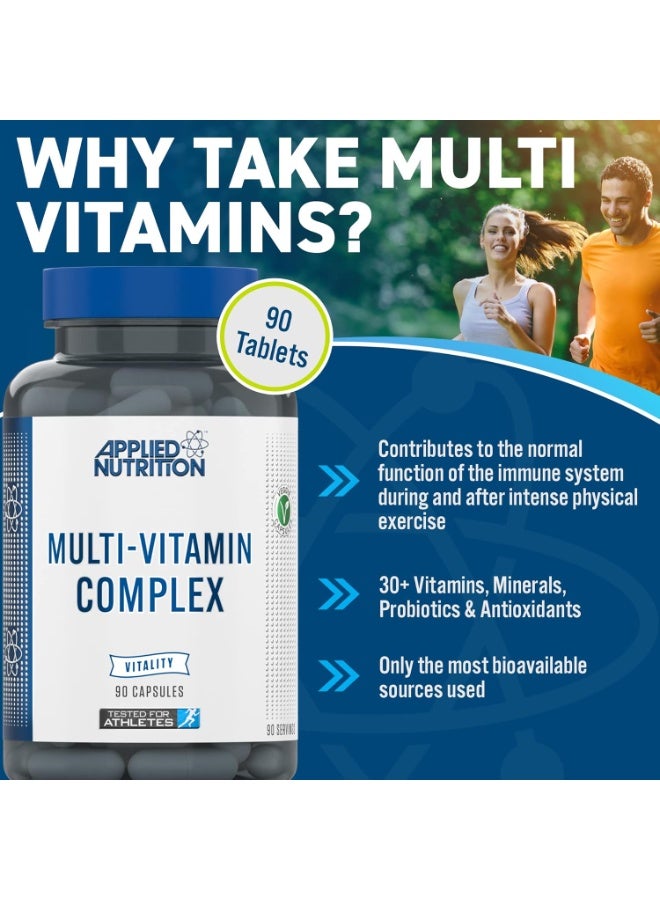أبلايد نيوتريشن مجموعة متعددة الفيتامينات – 90 كبسولة – 90 جرعة – بدون نكهة - Image 4