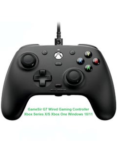 Gamepad GameSir G7 Wired Gaming Controller for Xbox Series X/S, Xbox One, Windows 10/11 Mappable Buttons with Hall Effect Joysticks/Hall Trigger, 3.5mm Audio Jack Swappable Faceplates
