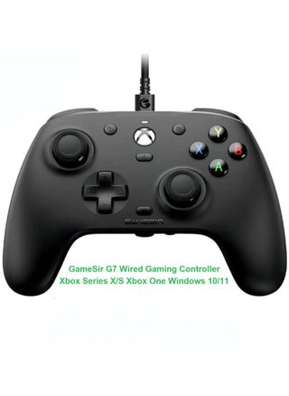 Gamepad GameSir G7 Wired Gaming Controller for Xbox Series X/S, Xbox One, Windows 10/11 Mappable Buttons with Hall Effect Joysticks/Hall Trigger, 3.5mm Audio Jack Swappable Faceplates - pzsku/Z544F3408BB4D3F97F20FZ/45/_/1718441062/53606346-186a-4a65-88dd-875659eca08a
