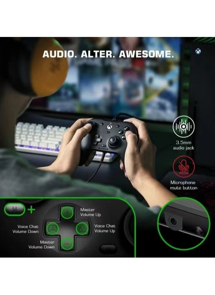 General - Gamepad GameSir G7 Wired Gaming Controller for Xbox Series X/S, Xbox One, Windows 10/11 Mappable Buttons with Hall Effect Joysticks/Hall Trigger, 3.5mm Audio Jack Swappable Faceplates - Image 1
