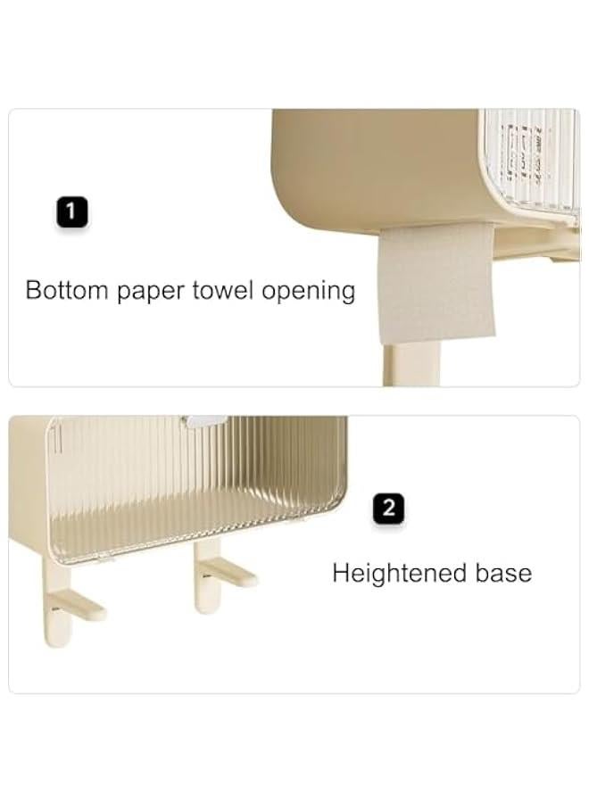 HOOKOR Over The Toilet Storage, 2-Tier Bathroom Organizer Over Toilet, Modern Bathroom Organizer Over Toilet, Free Standing Bathroom Organizer, for Most Toilets - Image 4