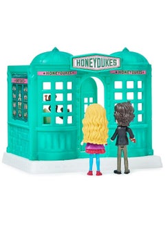 WIZARDING WORLD Wizarding World Harry Potter, Magical Minis Honeydukes Sweet Shop with 2 Exclusive Figures and 5 Accessories, Kids Toys for Ages 6 and up  - Image 4