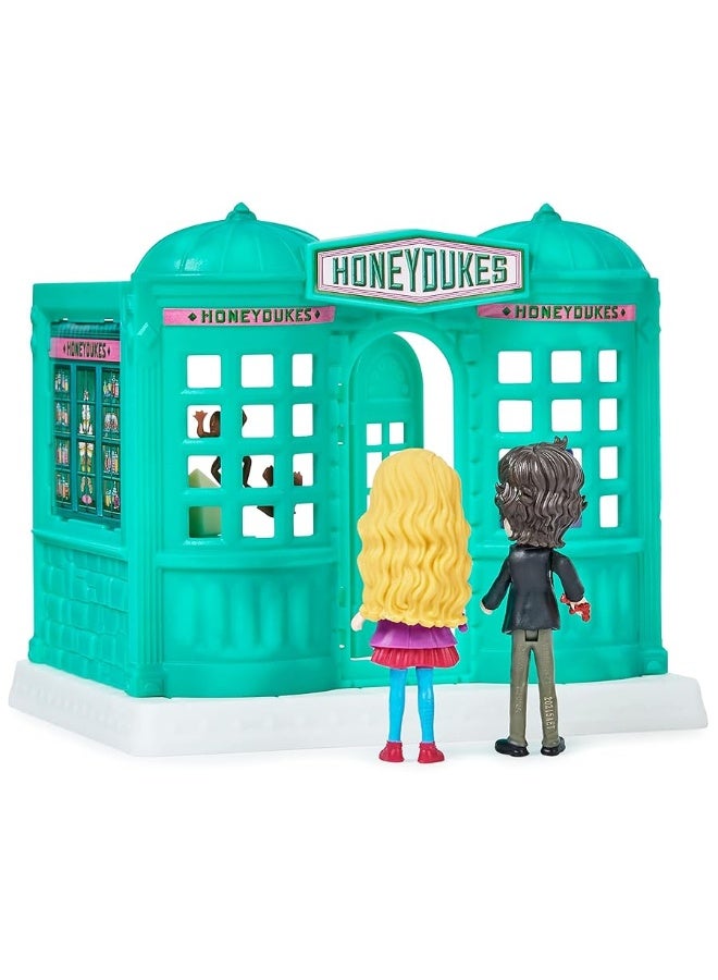 Wizarding World Harry Potter, Magical Minis Honeydukes Sweet Shop with 2 Exclusive Figures and 5 Accessories, Kids Toys for Ages 6 and up - Image 4