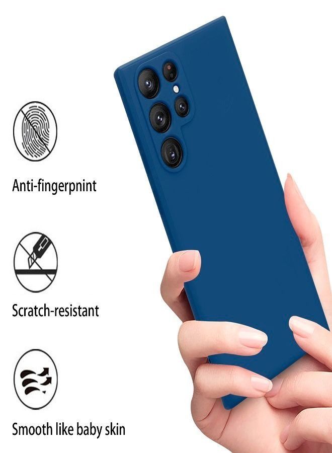 جراب Galaxy S22 Ultra جراب نحيف ومتين ومتين ومقاوم للصدمات لهاتف Samsung Galaxy S22 Ultra Blue - Image 3