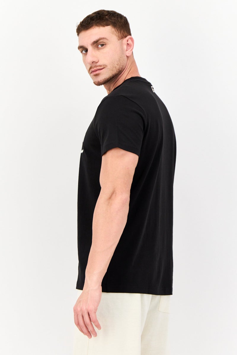 PUMA Men Sportswear Fit Short Sleeves Outdoor T-Shirt, Black - Image 3