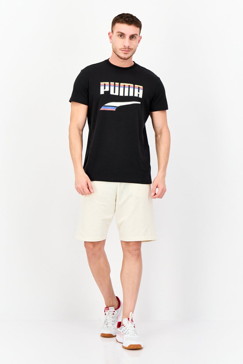 PUMA Men Sportswear Fit Short Sleeves Outdoor T-Shirt, Black - Image 4