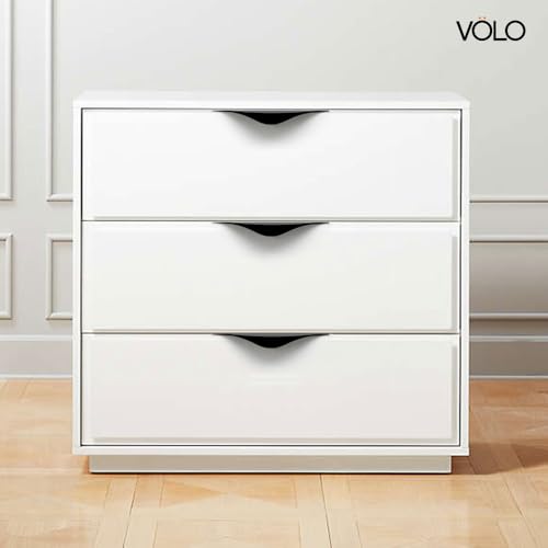 VOLO 6 Inch Aluminium Kitchen Profile Handle – Sleek and Durable Handle for Modern Kitchen Drawers, Cabinets, and Furniture Pulls (128mm) (2, Black) - Image 5