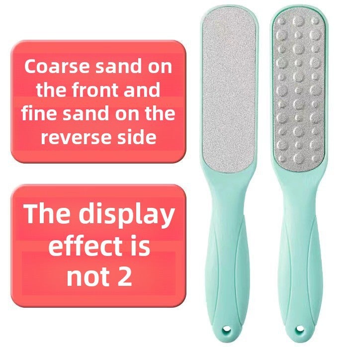 Generic Exfoliating Foot Scrub Stone Pedicure Tool 23 File Green  - Image 1