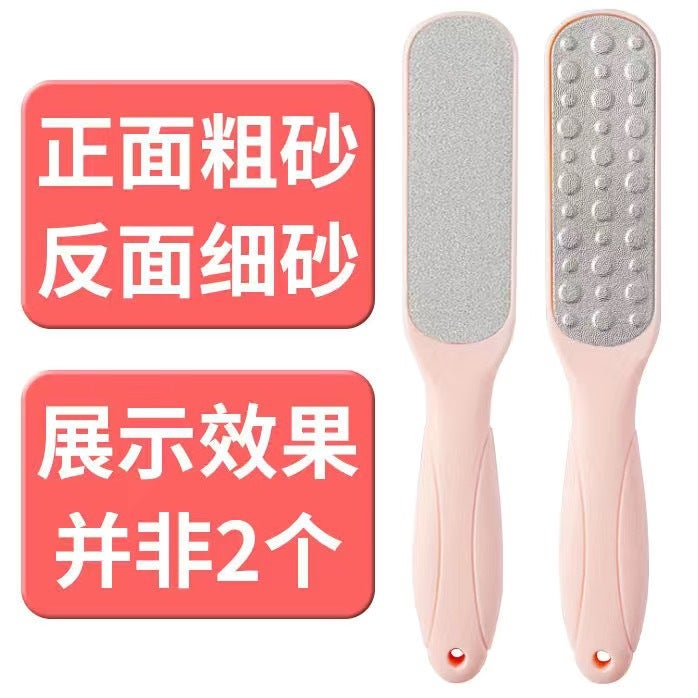 Generic Exfoliating Foot Scrub Stone Pedicure Tool 23 File Green  - Image 2