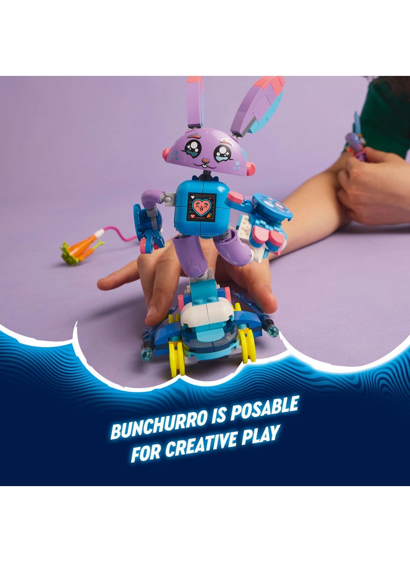 LEGO DREAMZzz™ Izzie and Bunchurro the Gaming Bunny Imagination Toy 71490 (252) Pieces  - Image 5
