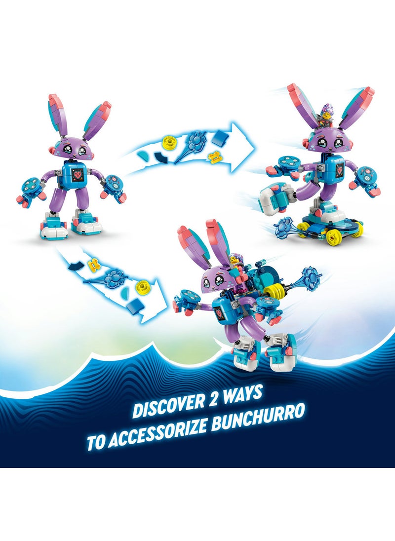 LEGO DREAMZzz™ Izzie and Bunchurro the Gaming Bunny Imagination Toy 71490 (252) Pieces  - Image 4