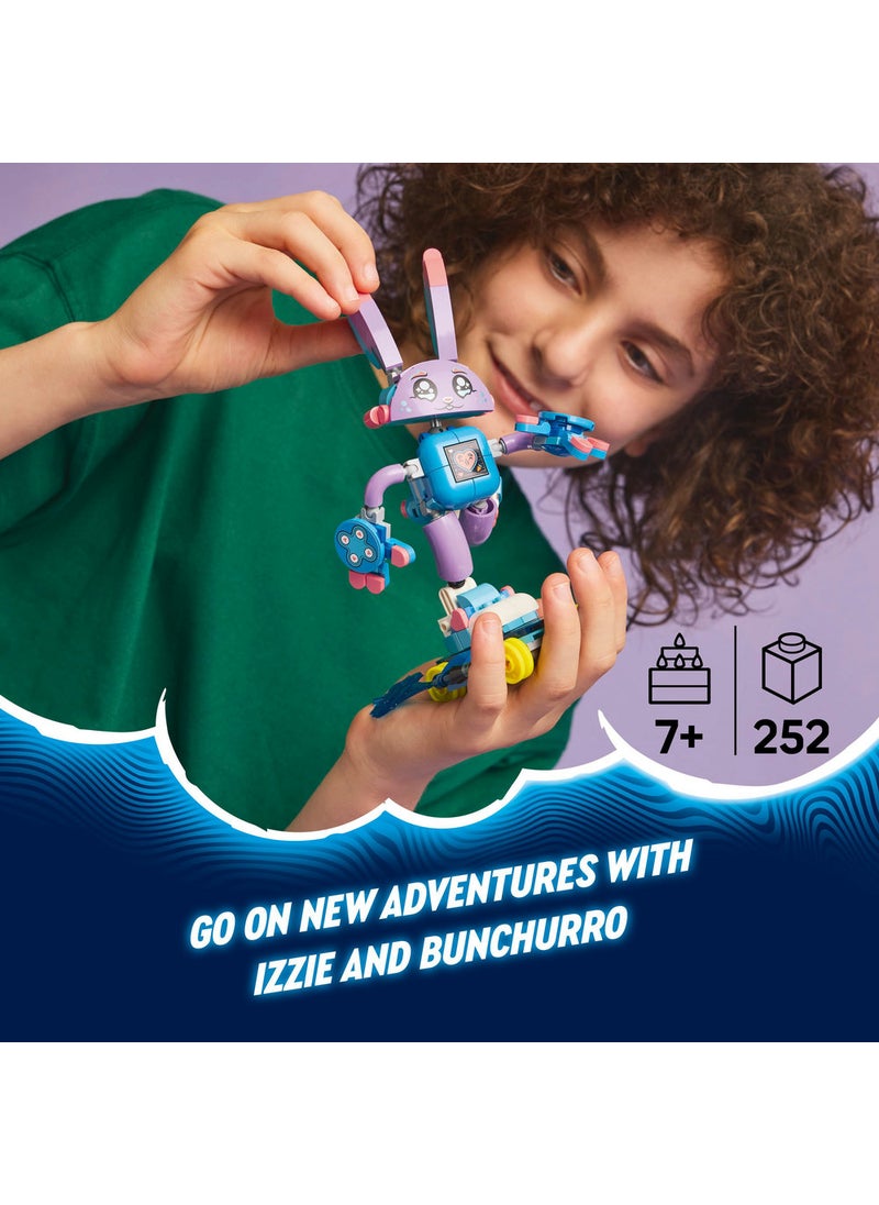 LEGO DREAMZzz™ Izzie and Bunchurro the Gaming Bunny Imagination Toy 71490 (252) Pieces  - Image 3