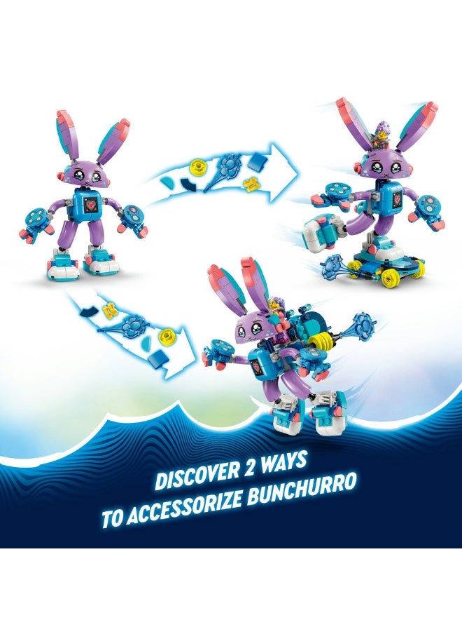 LEGO DREAMZzz™ Izzie and Bunchurro the Gaming Bunny Imagination Toy 71490 (252) Pieces  - Image 4