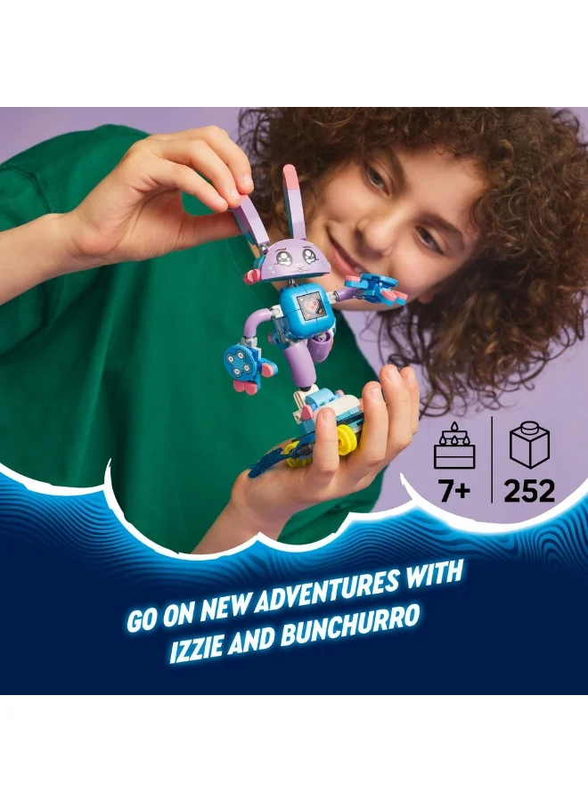 LEGO DREAMZzz™ Izzie and Bunchurro the Gaming Bunny Imagination Toy 71490 (252) Pieces