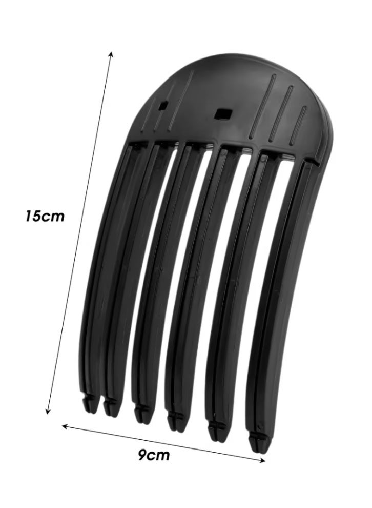 2 Pieces ABS Plastic Hair Root Booster Clip Slouchy Person Hair Volumizer Bangs Fixer Hair Accessory Tool For Year-Round Use Can Also Be Used As A Comb - Image 2