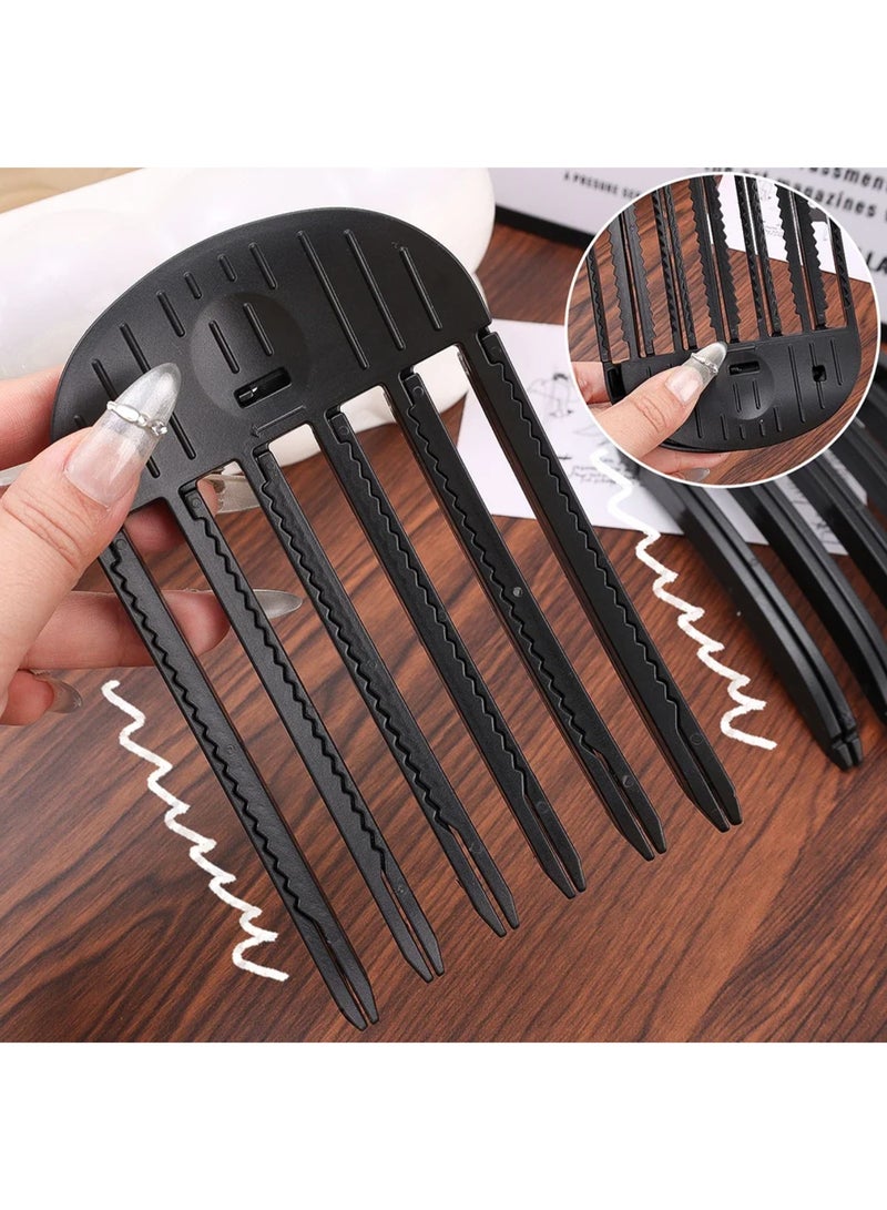2 Pieces ABS Plastic Hair Root Booster Clip Slouchy Person Hair Volumizer Bangs Fixer Hair Accessory Tool For Year-Round Use Can Also Be Used As A Comb - Image 4