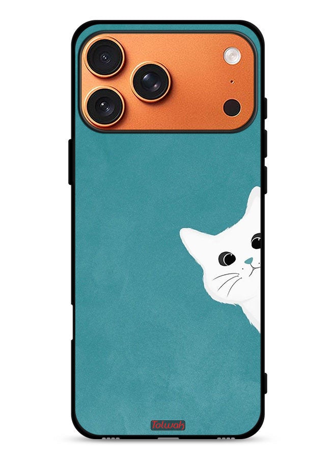 Tolwak Apple iPhone 17 Pro Max Protective Case Cover Cat Appearing - Image 1