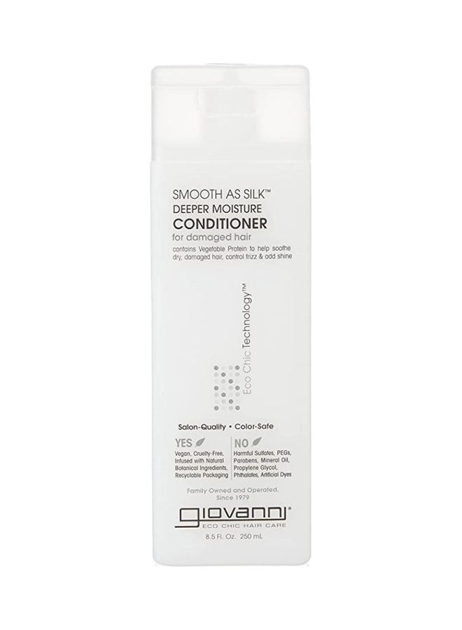 Giovanni Smooth As Silk Deeper Moisture Conditinoer For Damaged Hair 250ml - Image 1