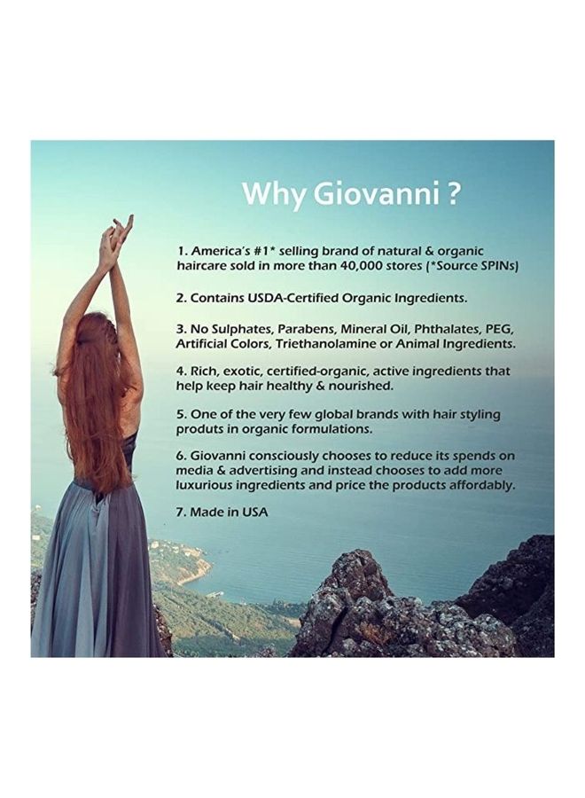 Giovanni Smooth As Silk Deeper Moisture Conditinoer For Damaged Hair 250ml - Image 4