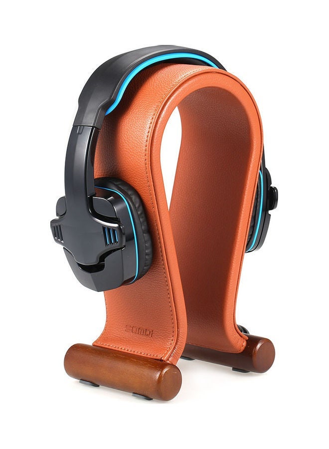 NIBEMINENT Leather Headphone Wireless Stand Universal Gaming Headset Holder SupportFor PS4/PS5/XOne/XSeries/NSwitch/PC - Image 3