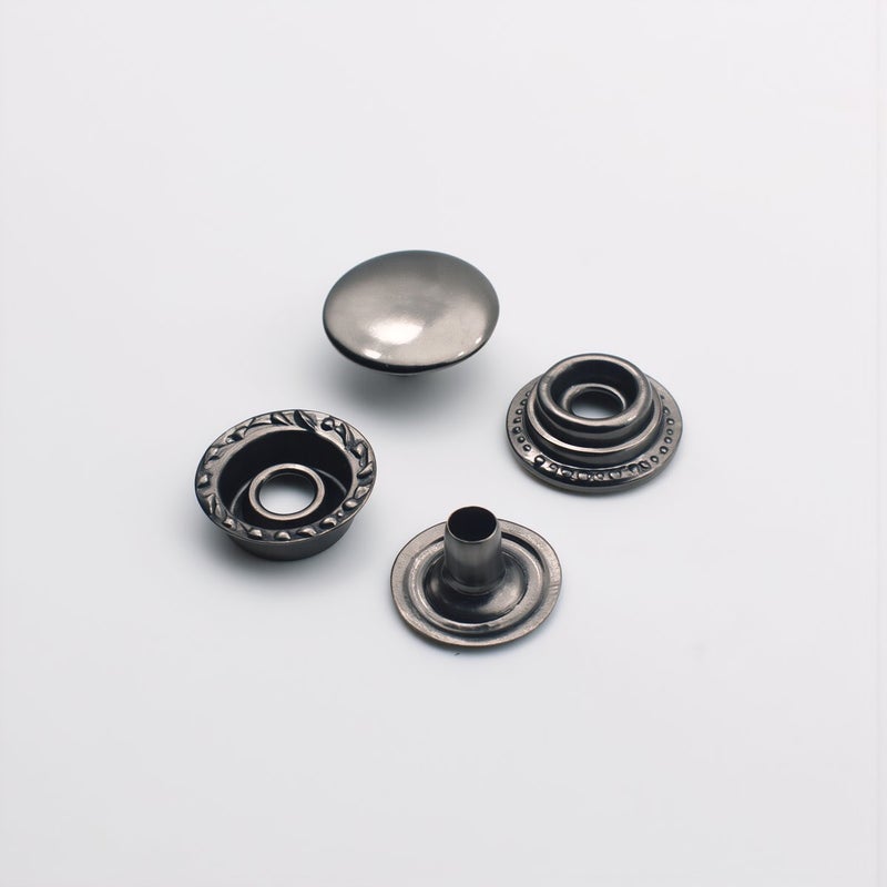 Metal Snap Buttons 12.5mm Iron Round Fasteners Heavy Duty for Clothing Bags Leather Craft - Image 3