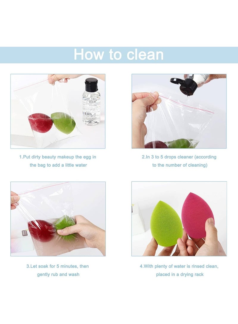 Mitoy 12 Pieces Professional Makeup Sponge Set, Multicolor Beauty Sponge for Powder,Liquid,Facial Makeup Tools - Image 5