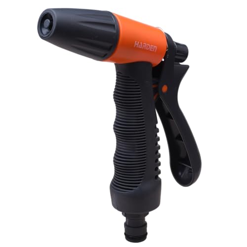 Harden Adjustable Water Spray Gun for Garden Hose Nozzle, Lawn, Pet Cleaning, Car Washer, Bike Washing Spray Gun - Multi Adjustable Water Sprayer Gun - 633141 - Image 1