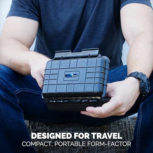 CASEMATIX Waterproof Case Compatible with Flir C5, C2, C3 Thermal Imager, Seek Shot pro, PerfectPrime Infrared Cameras with Rugged Exterior, Case Only - Image 4
