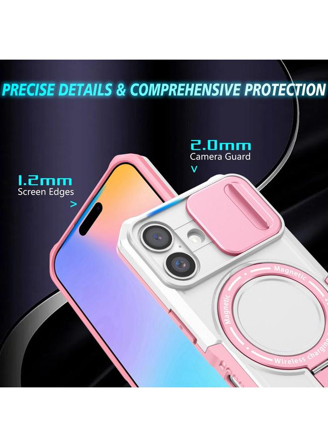 S-TOP Case For iPhone 16 Sliding Camshield MagSafe Holder TPU Hybrid PC Phone Case - Image 4