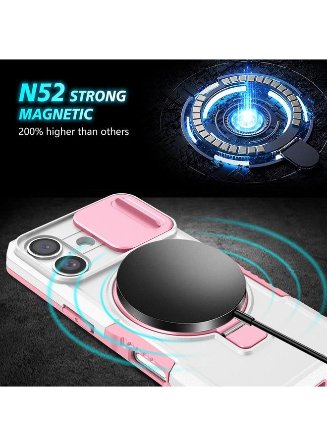 S-TOP Case For iPhone 16 Sliding Camshield MagSafe Holder TPU Hybrid PC Phone Case - Image 5