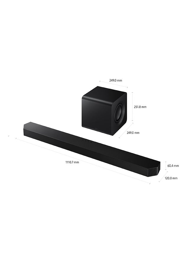 سامسونج 2025 Q800F سلسلة Q شريط صوتي لاسلكي دولبي أتموس 5.1.2 قناة | سامسونج السعودية - Image 2