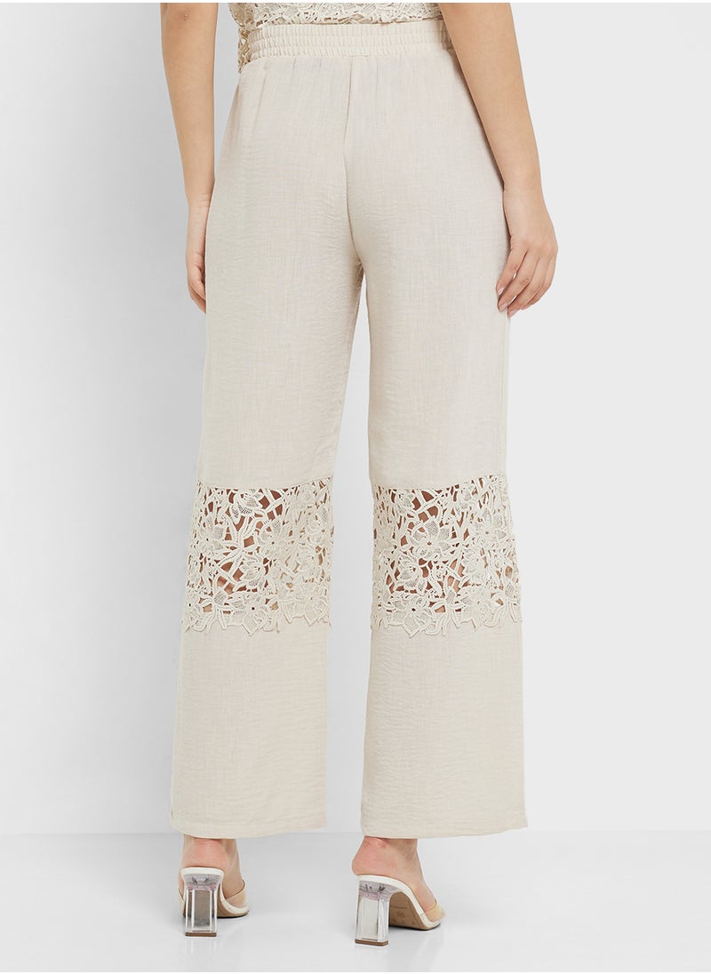 VERO MODA Vmamira Crochet Detail Pant  - Image 2
