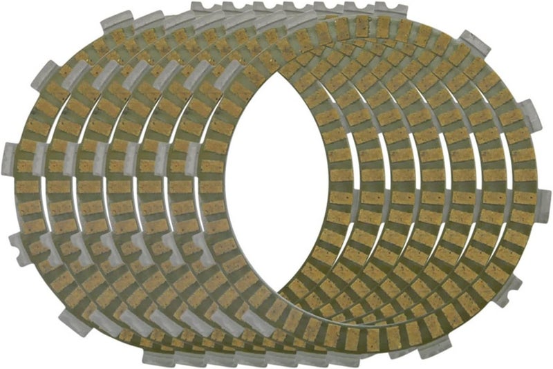 QASULER 7Pc Motorcycle Friction Clutch Plates - Image 1