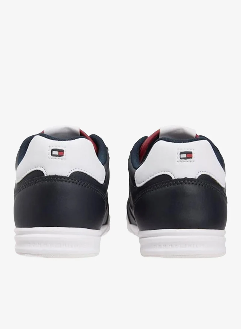 Tommy Hilfiger Desert Sky Contrast Heel Sneakers With Leather for Men | Best Price UAE