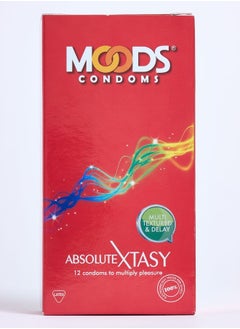 Moods Absolute Xtasy Condoms 12 Pieces  - Image 1