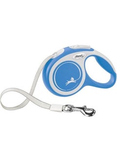 Flexi New Comfort Automatic Blue Ribbon Travel Large 5 Meters 
