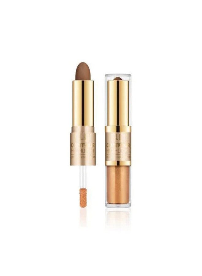 MILANI Contour & Highlight Cream & Liquid Duo ~ Fair/Light 01 - Image 3