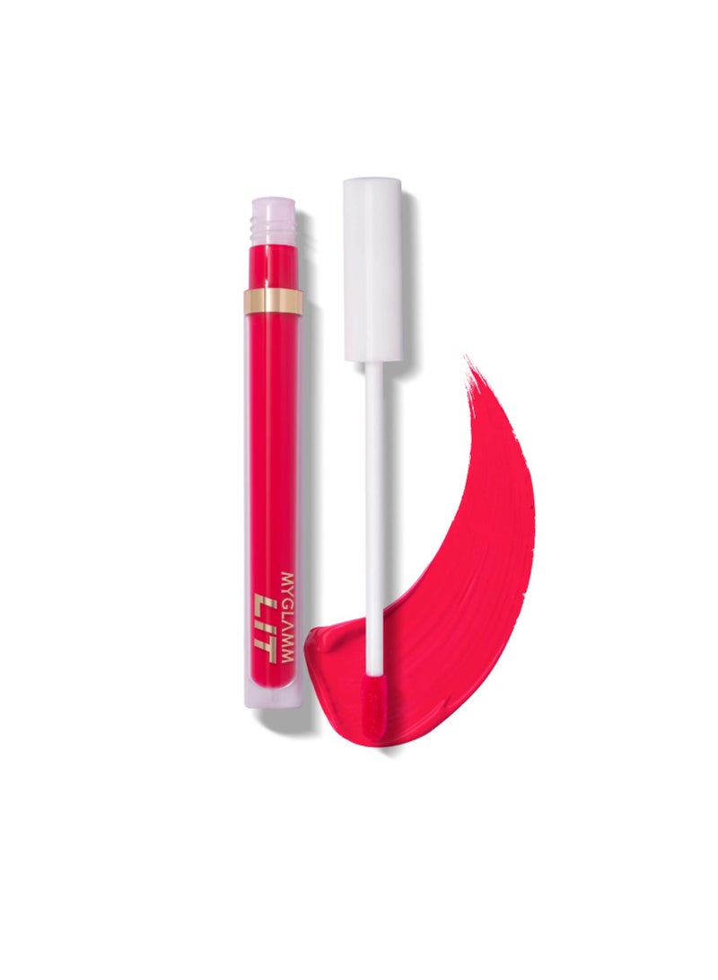 MyGlamm Liquid Matte Lipstick Lovebomb Red  3 ml  With Moringa Oil  12HR Long lasting Lipstick Cruelty Free Matte Lipstick - Image 1
