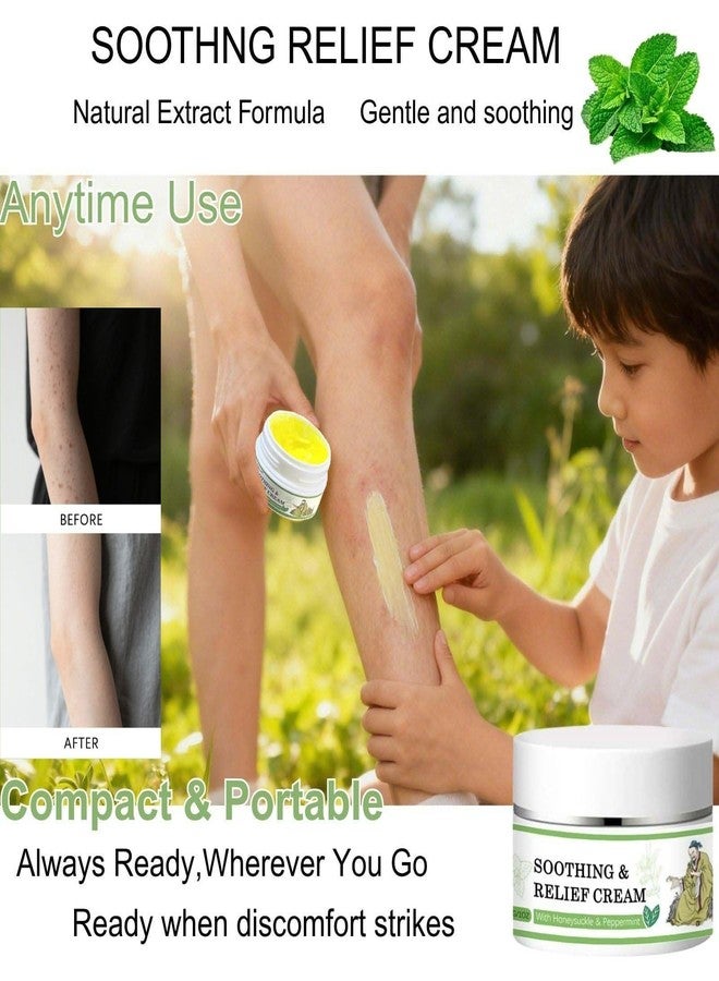 عبوتان من كريم الترطيب الملطف، مرطب عشبي للبشرة الحساسة، ترطيب خفيف وانتعاش مريح، عناية يومية بالبشرة، مناسب لجميع أنواع البشرة - Image 4