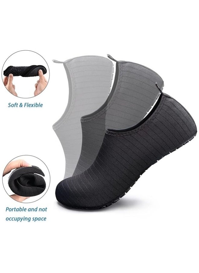 BUPY Water Shoes for Women Men Kids, Barefoot Quick-Dry Aqua Water Socks Slip-on Swim Beach Shoes for Snorkeling Surfing Kayaking Beach Walking Yoga  - Image 5
