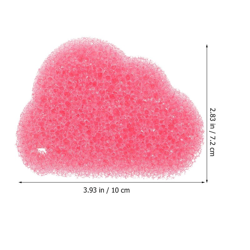 4 Pcs Cloud Shape Cleaning Sponge Set Temperature Sensitive Dish Scrubber - Image 3