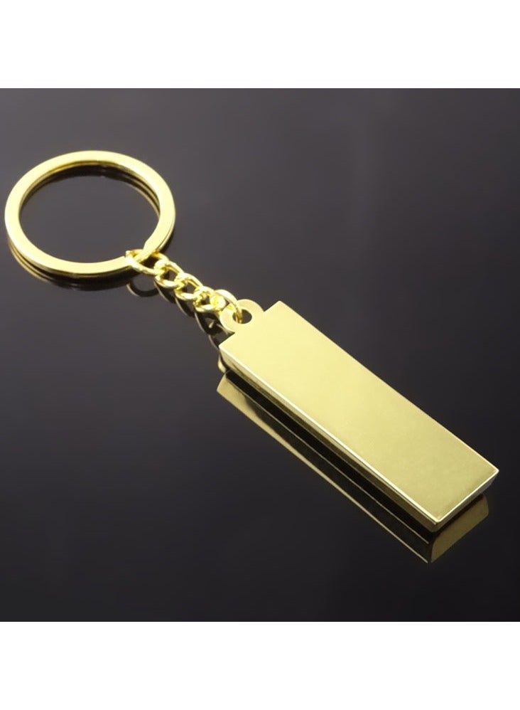 Generic 1Pcs Creative Metal Bullion Car Keyring - Image 4